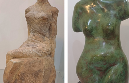 "נוכחת" – תערוכתה של הפסלת רונית טסלר עדן